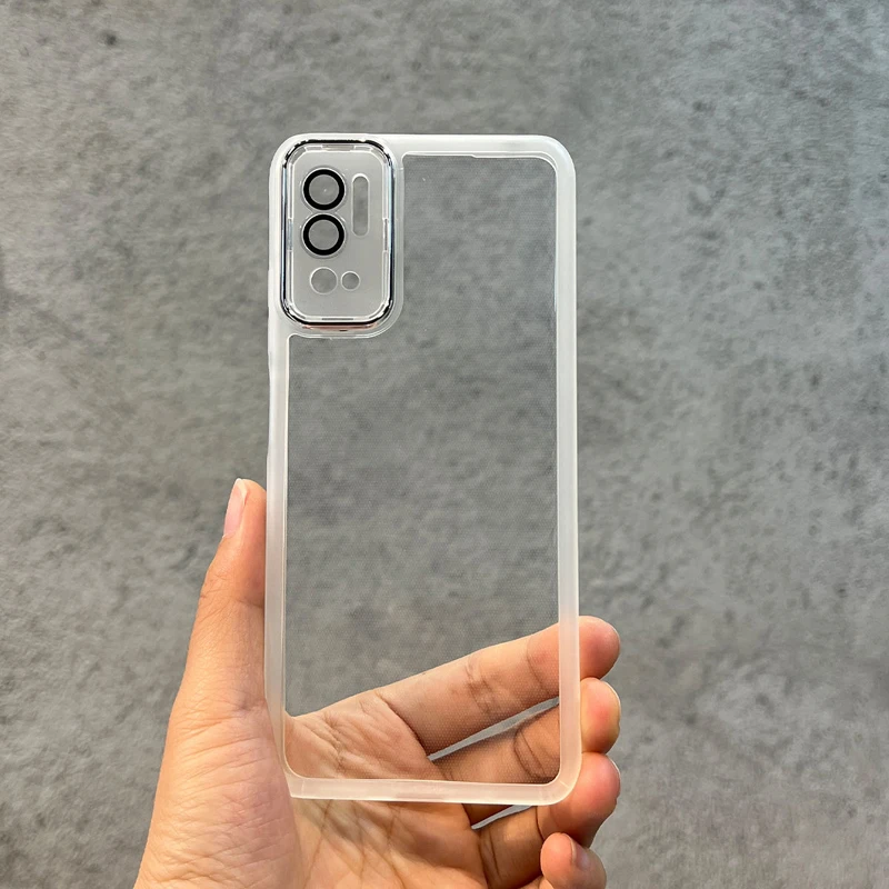 Pour Xiaomi Poco M3 Pro 5G étui Poco M3 Pro couverture M2103K19PG M2103K19PI étui Transparent Silicone caméra protecteur lentille couverture
