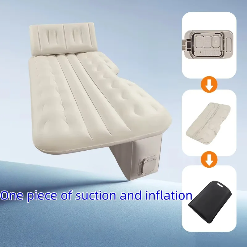 Car Inflatable Bed Trunk Leveling Pad Mattress Sleeping Pad Car Converted Bed Foldable Car Travel Bed Camping Bed - Image 2