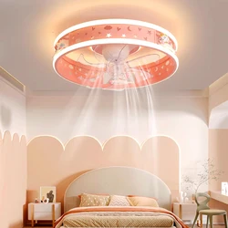 Modern led lamp with Ceiling fan without blades kids bedroom Ceiling fan with remote control Ceiling fans with light fixture