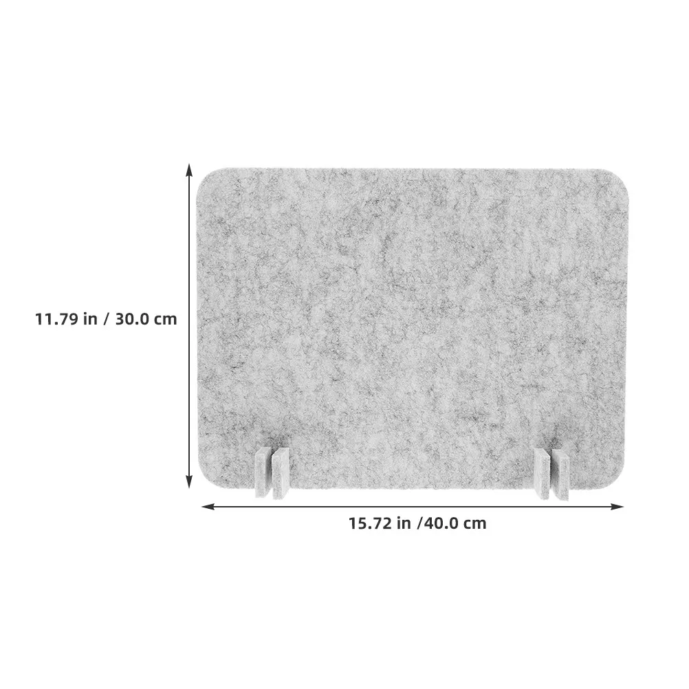 2Pcs Office Desk Divider Felt Privacy Panel Freestanding Desktop Partition Student Table Barrier Noise Reducing Easy