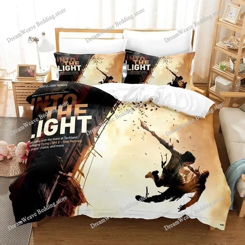 

Game Dying Light 2 Stay Human Bedding Set Boys Girls Twin Queen Size Duvet Cover Pillowcase Bed Kids Adult Home Textileextile
