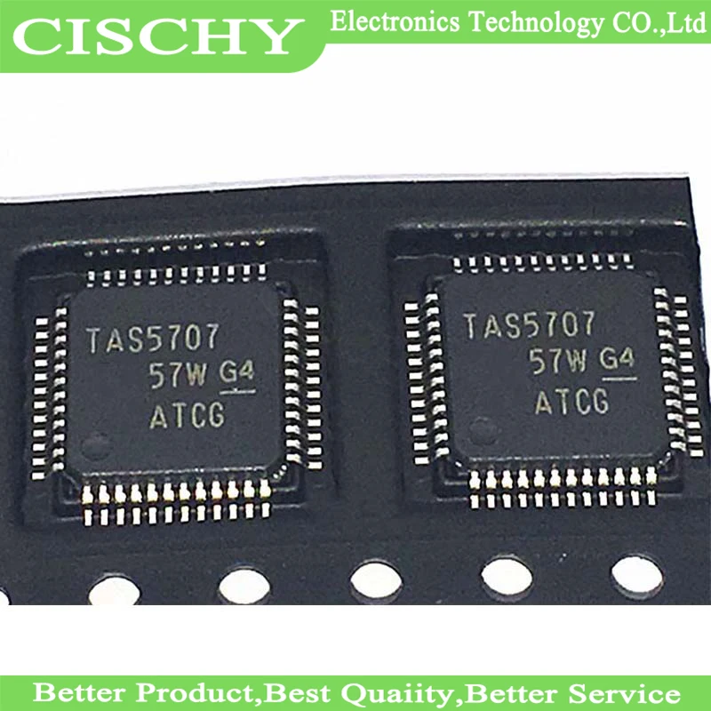 1 unids/lote TAS5707 TAS5707PHPR QFP-48