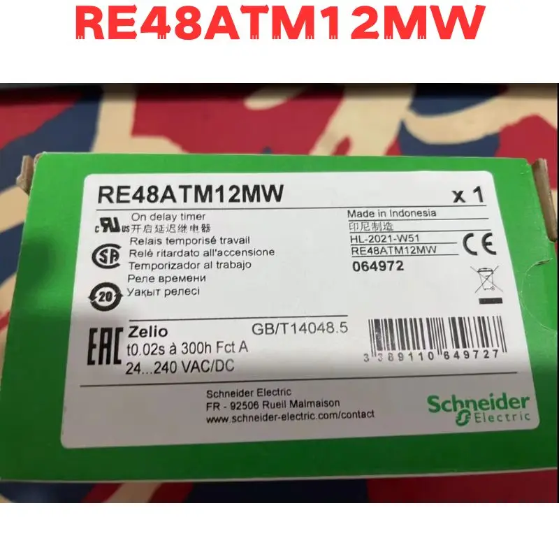 New Original RE48ATM12MW Time Relay