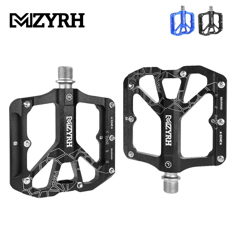 3 Bearings Bicycle Pedals Ultralight Anti-slip CNC BMX MTB Road Bike Pedal Cycling Sealed Bearing Pedals Bicycle Accessories