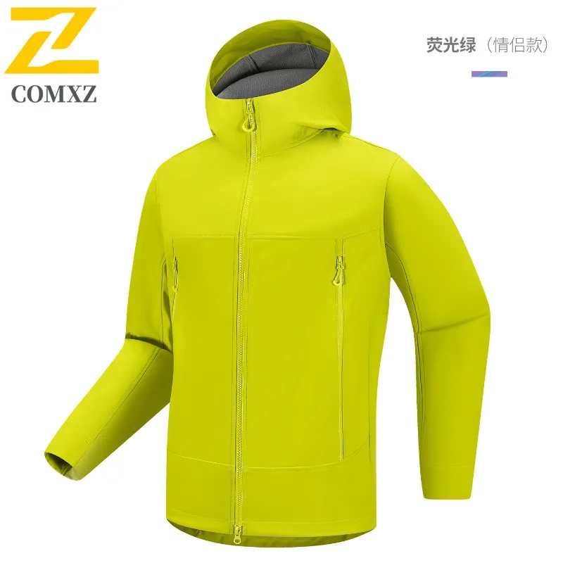 

EiAO Windbreaker Couple's 3D Softshell Waterproof Windproof Lightweight Outdoor Coat for Camping Fishing Fashion Unisex 2025