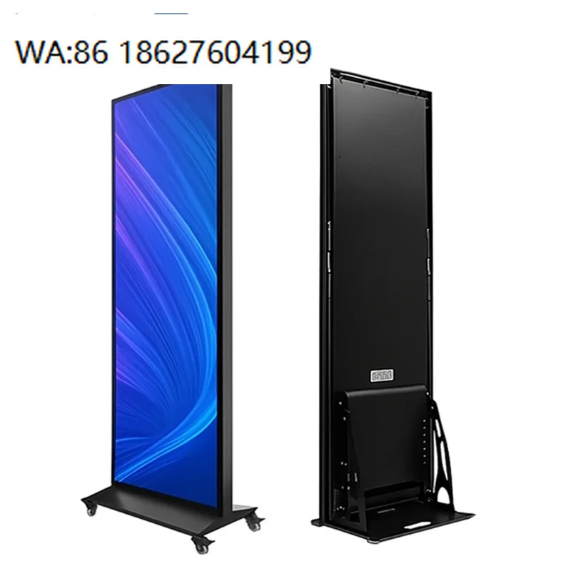LED Display LED Screen Indoor Led Poster Screen GOB 25mm P186 P2 P25 Portable Digital Advertising Sign Mirror Display