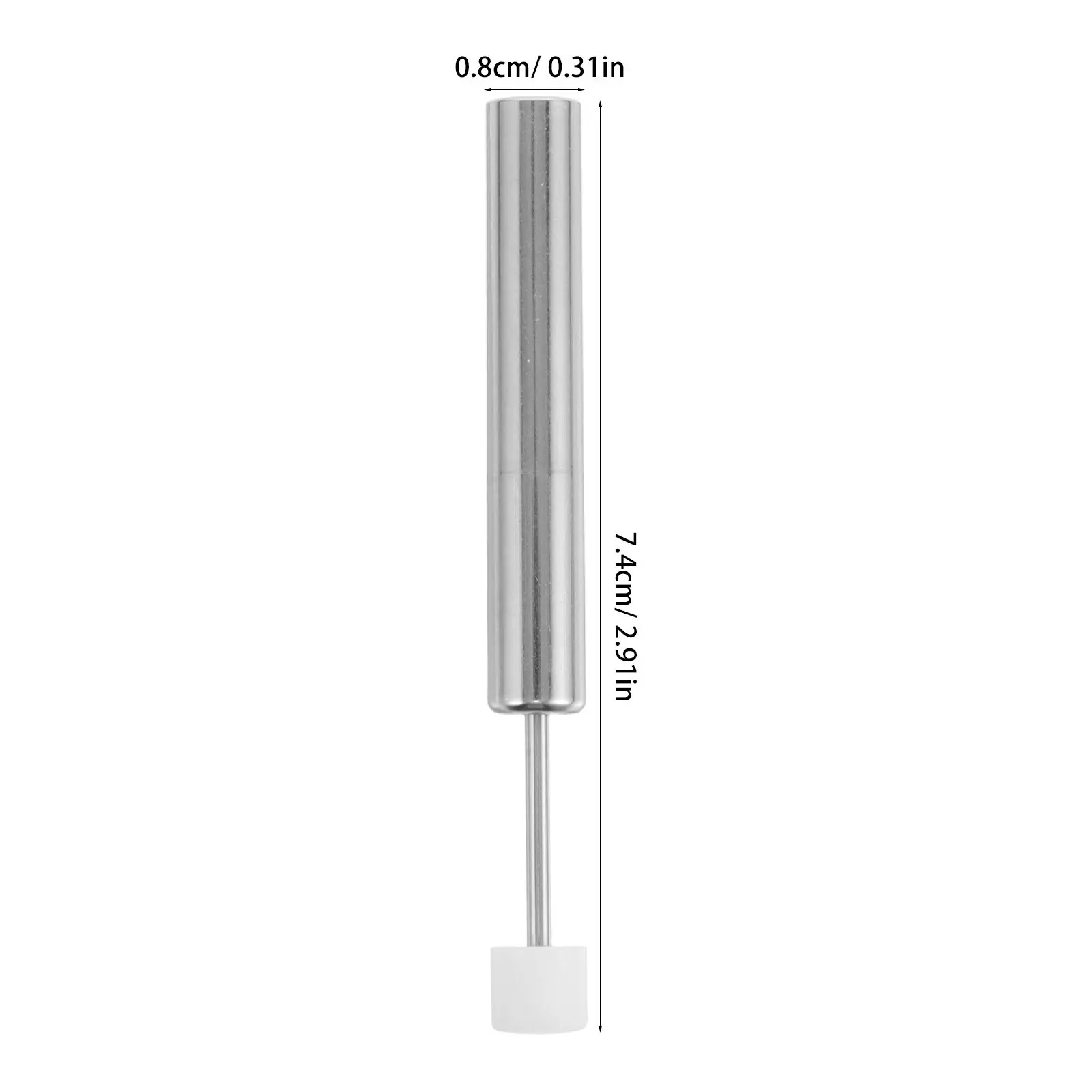 4Pcs Adjustable Damping Hydraulic Damper for Trash Cans Slow Closing Lid Mechanism Stainless Steel Plastic Waste Bin Replacement