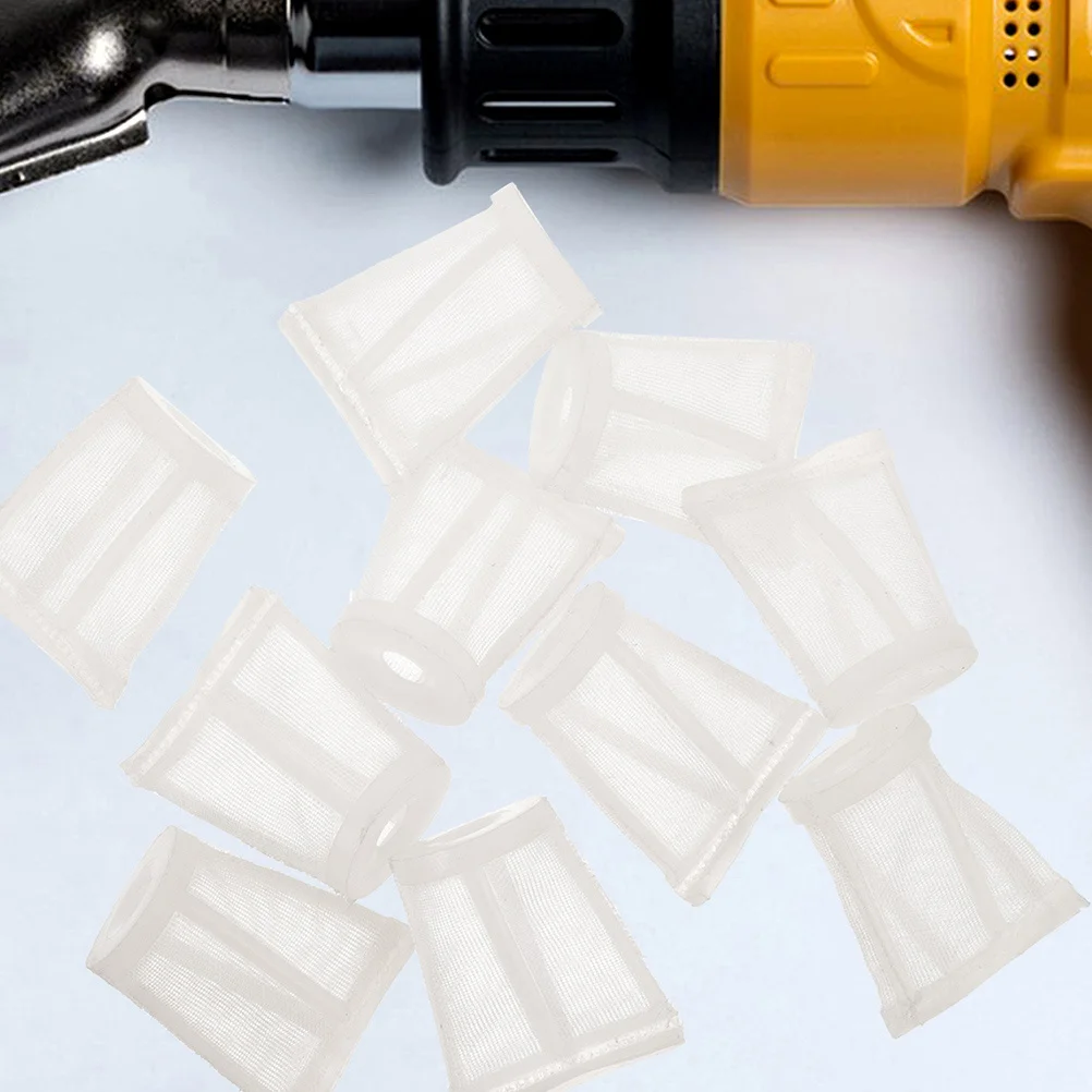 

10pcs Lower Pot Filter 120 Mesh Paint Sprayer Screen Filter For Airless Sprayer Fine Mesh Strainer Spray Gun Accessories