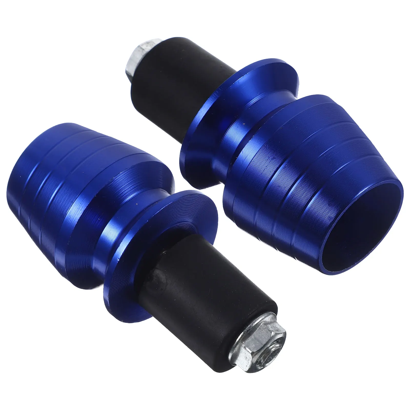 

2 Pcs High quality Aluminum Alloy Motorcycle Handlebar Caps Strong Corrosion Resistance 16 18mm Diameter Gear Balanced Plug