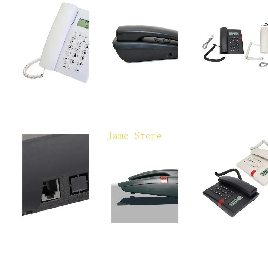 LX0B K010A-1 Corded Telephone CallerID Display Redial andPause for Home Office Hotel