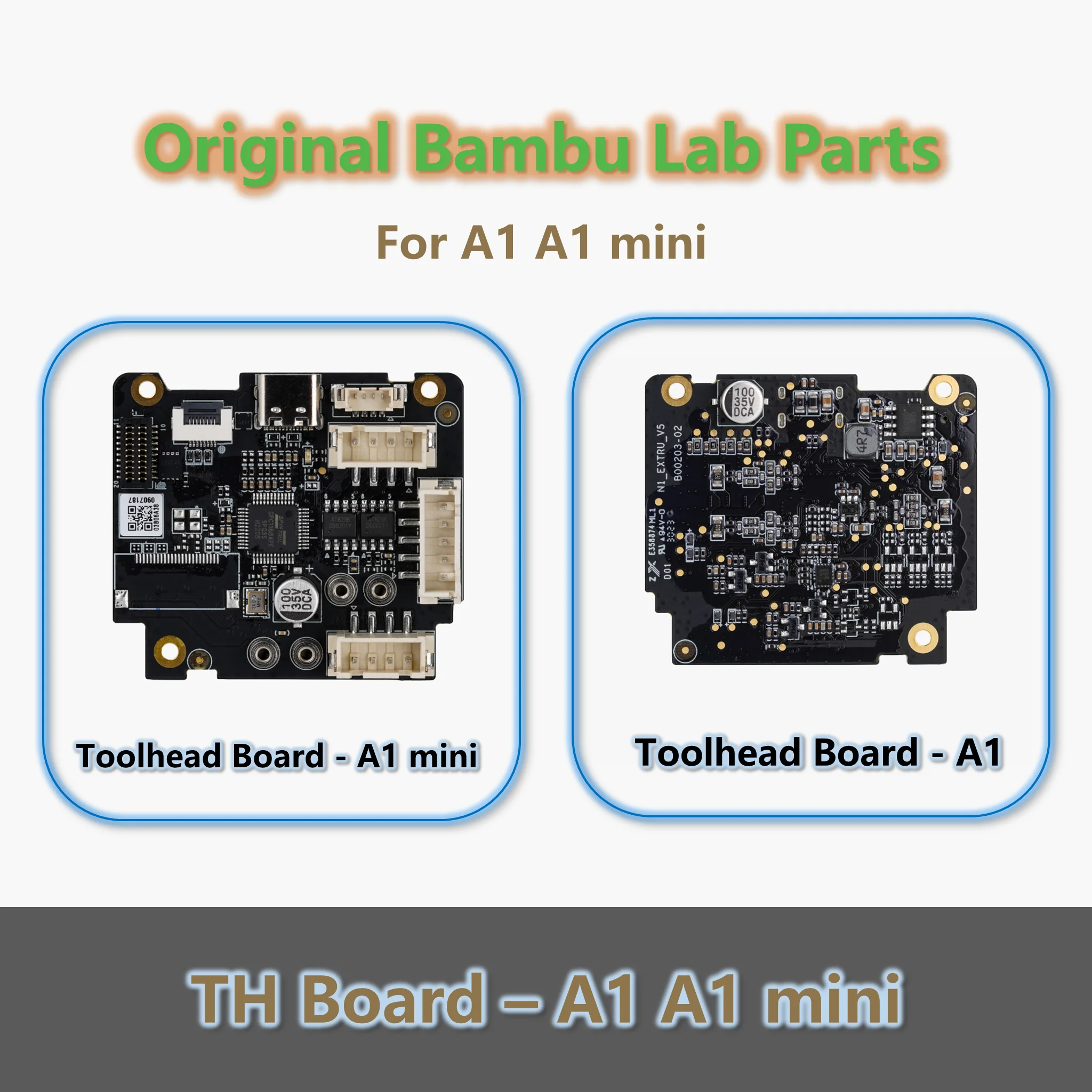 Original Bambu Lab A1 A1 mini Toolhead Board Main Circuit TH Board for A1 Series Extruder 3D Printer Accessory