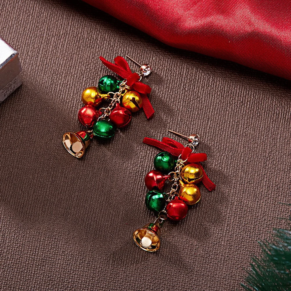 

One Pair Bow Shape Butterfly Knot Earrings Fashion Alloy Lightweight Women Temperament Earrings Birthday Wedding Party Gift