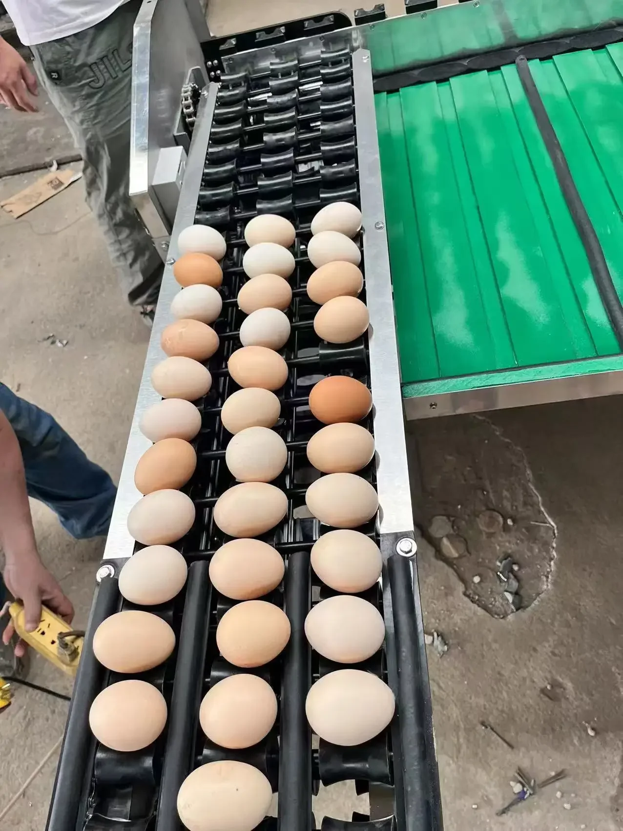 Electronic Scale Automatic Egg Inspection & Classify Size Sorter Grader Sort Egg Grade Machine/Egg weight-based classification