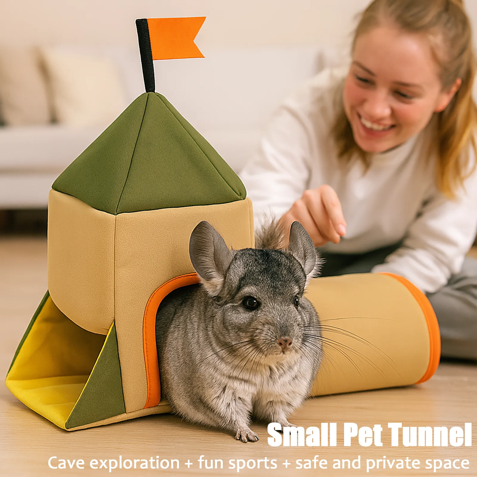 Nuovo Piccolo Animale Domestico Nascondere Il Posto Criceto Cavia Casa Giocattolo Paesaggistica Piccola Casa Piccola Casa Per Tunnel Per Animali Domestici Prodotti Per Piccoli Animali Domestici