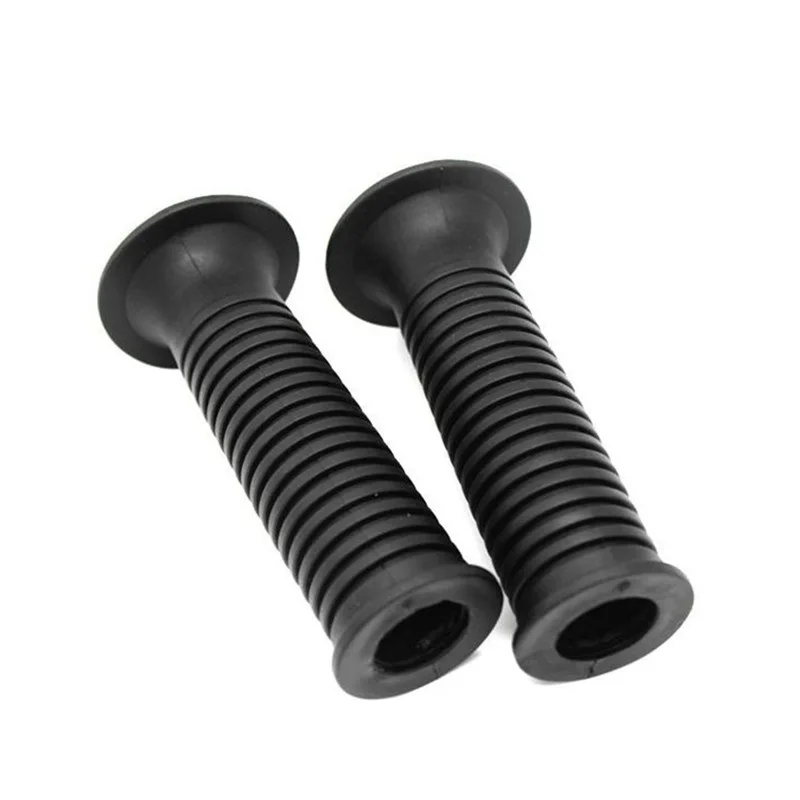 Motorcycle Black Handlebar Hand Grips Bars Cover 7/8\