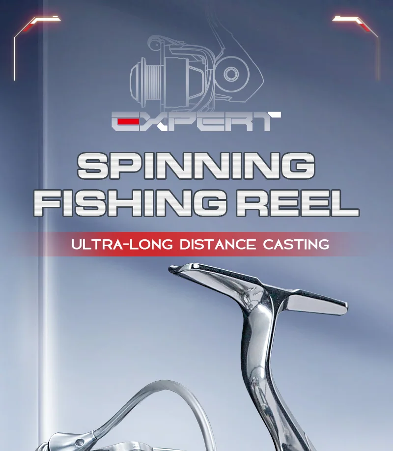 Seasir Expert Spining Angelrolle, ultralanger Wurf, 1500S-4000S, 10+1BB, 5,2:1 einteiliger Metall-Power-Griff, Süßwasser, Salzwasser – Detail 1