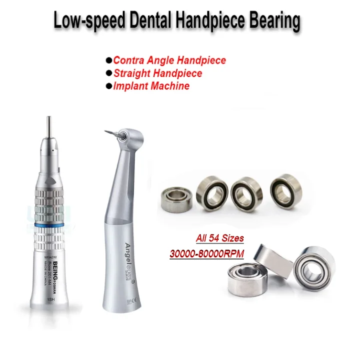 All Sizes 10Pcs Dental Low-speed Contra Angle Straight Handpiece Bearing NSK KAVO Implant Planter Machine Cartridge Ball Bearing