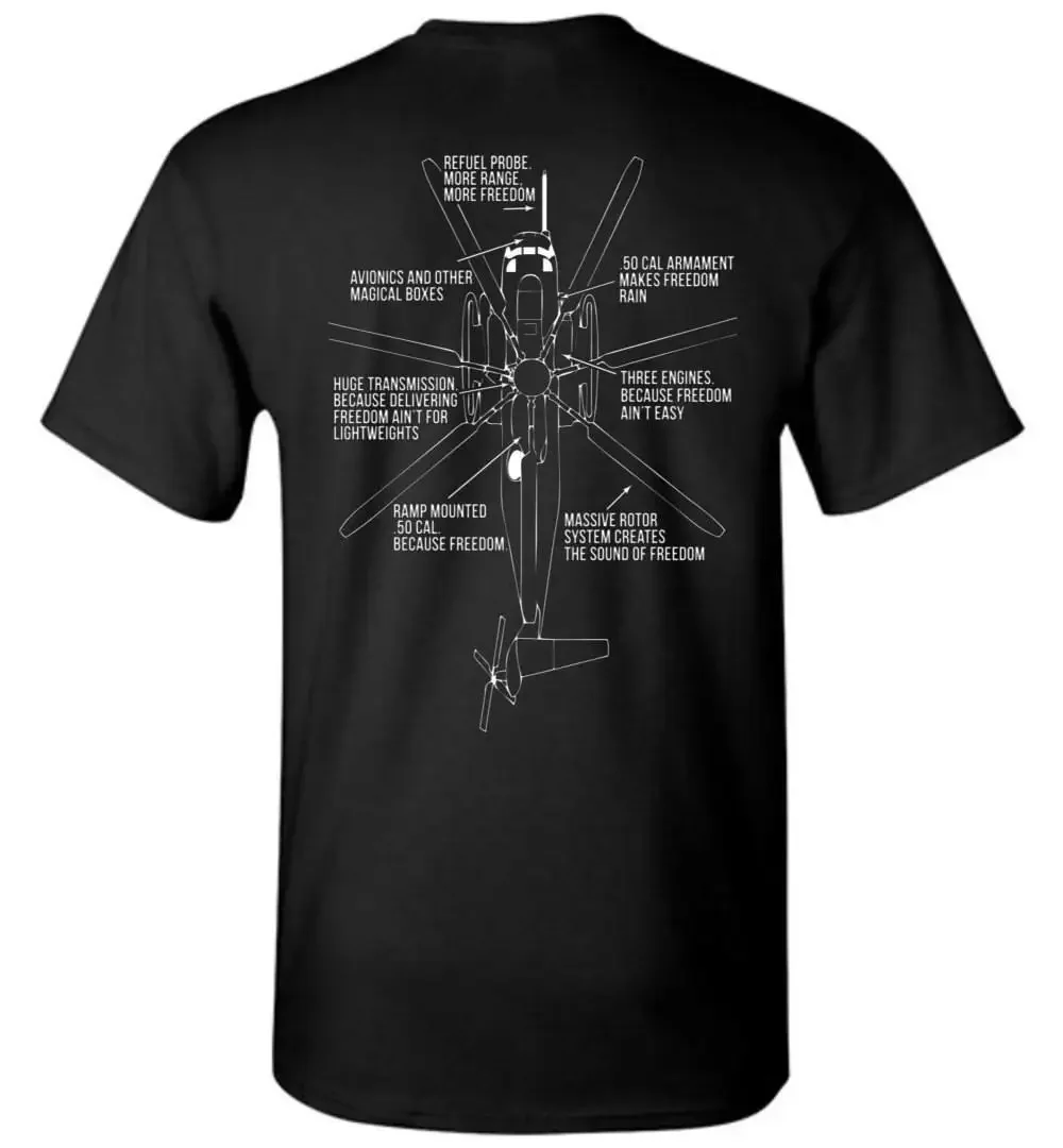 Summer Cotton Short Sleeve O-Neck Mens T Shirt New S-5xl Creative Design CH-53 Super Stallion Transport Helicopte rmanga Sleeve