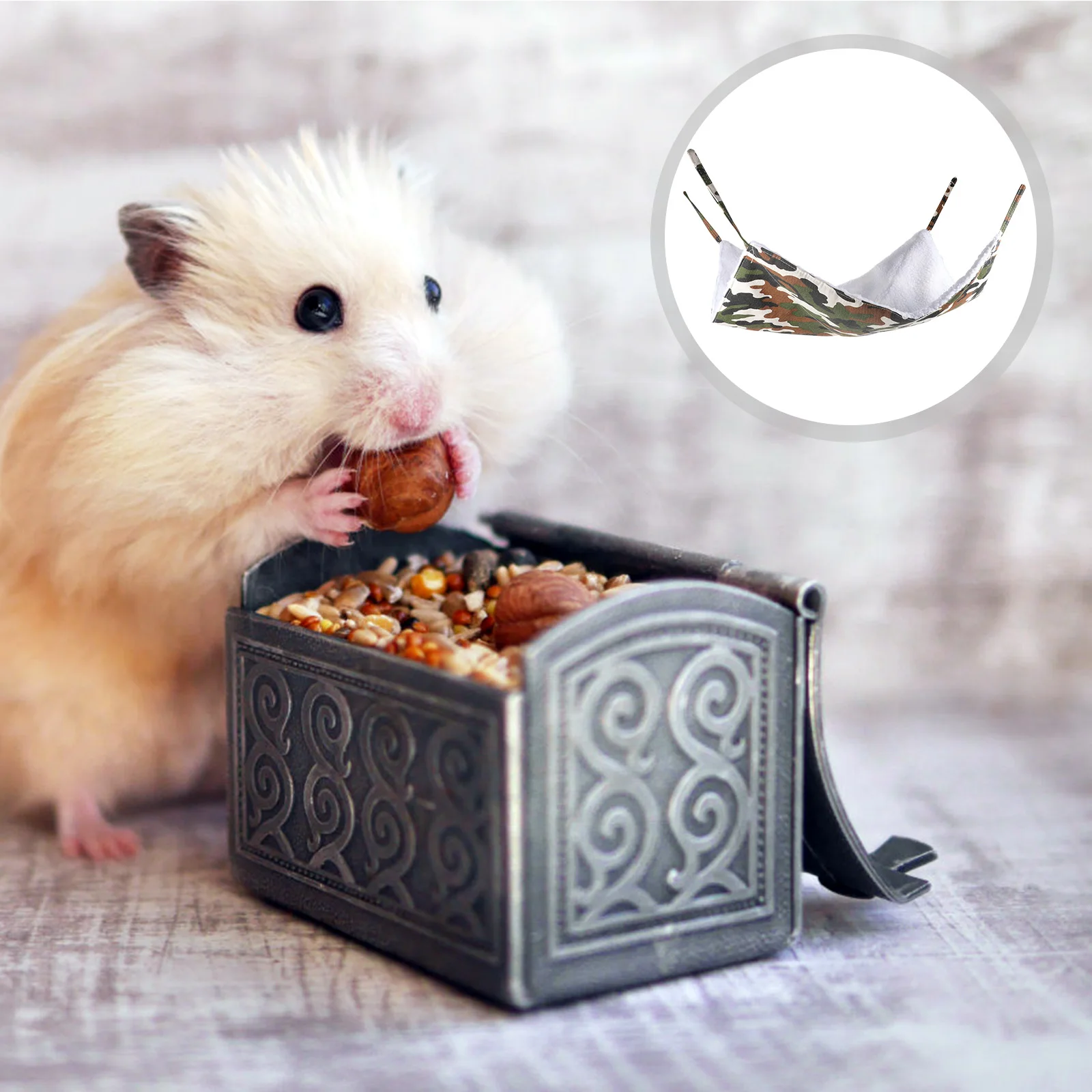 

Hamster Hammock Rodent for Chinchilla Rodents Rats Guinea Pig Cottage Pet Bed Ferret