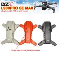 RC Drone LYZRC L900 PRO SE MAX Original Body Shell Spare Part Up Down Frame Body Cover Part Accessory Orange/Black/Gray