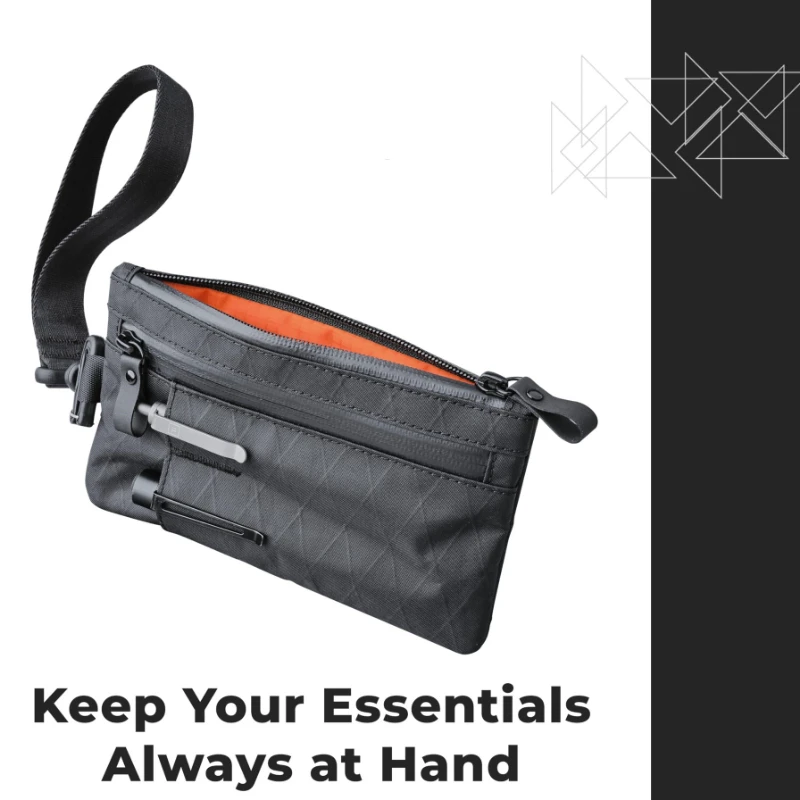 2025 New XPAC Waterproof Men's Waist Pack - Multi-Pocket EDC Organizer with RFID Blocking, Durable Zipper for Tools/Phone/Wallet