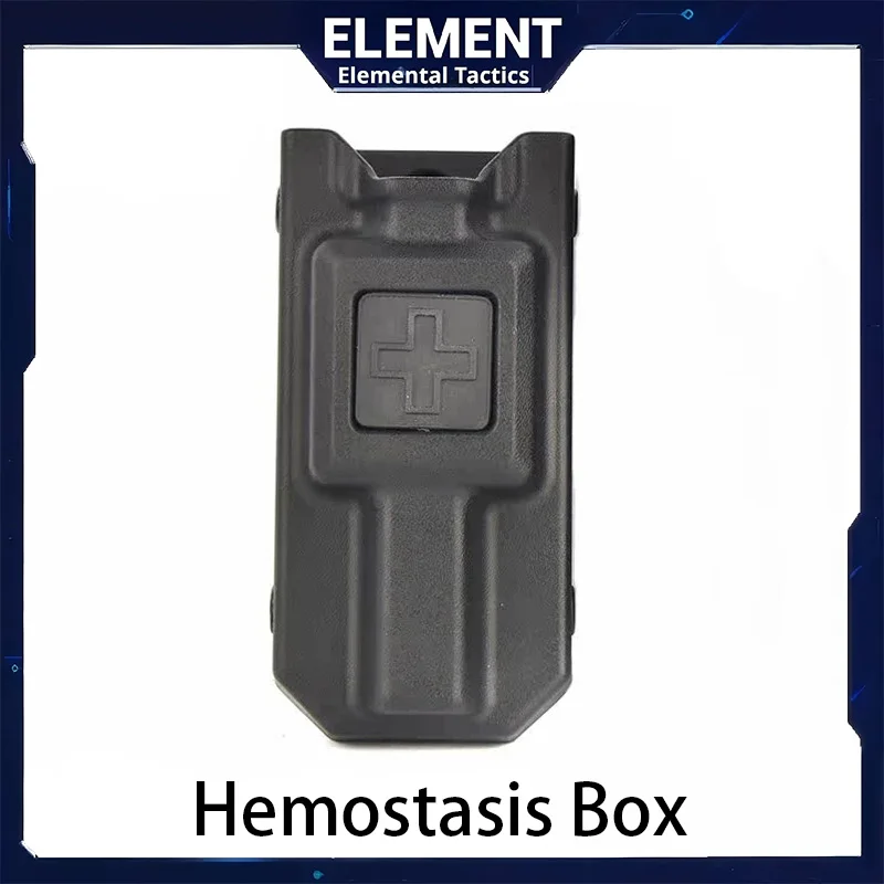 ELEMENT Outdoor CAT Tourniquet Nylon Storage Box Simple Medical Equipment Supplies Accessory Molle Survival Kit Gear Tool Bag