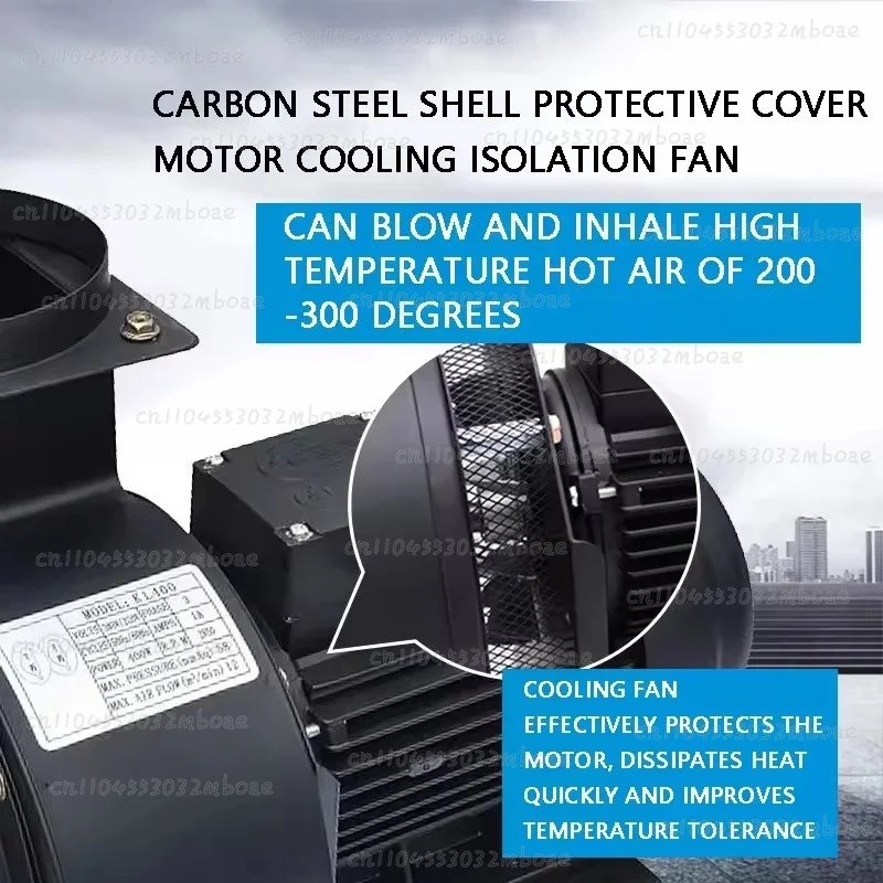 Small High-Temperature Resistant Centrifugal Fan Cy120 with Multi-Wing Insulation for Induced Draft Heat Extraction