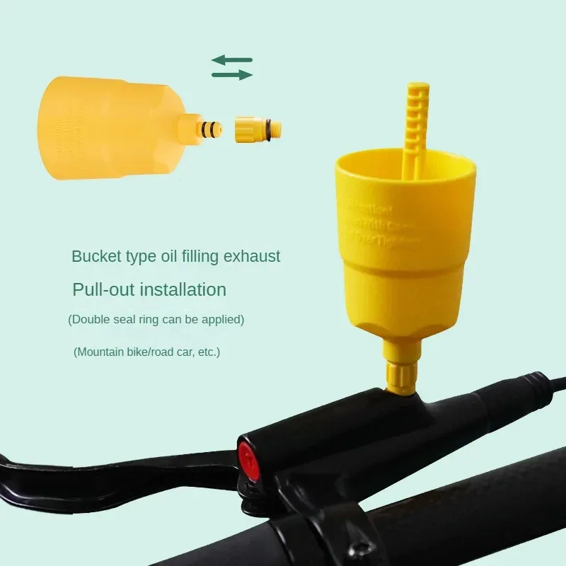 60ml Mineral Oil Bicycle Brake System Bleed Kit Tools MTB Brake Fluid Change Hydraulic Kits for SHIMANO TEKTRO Avid Series image 2