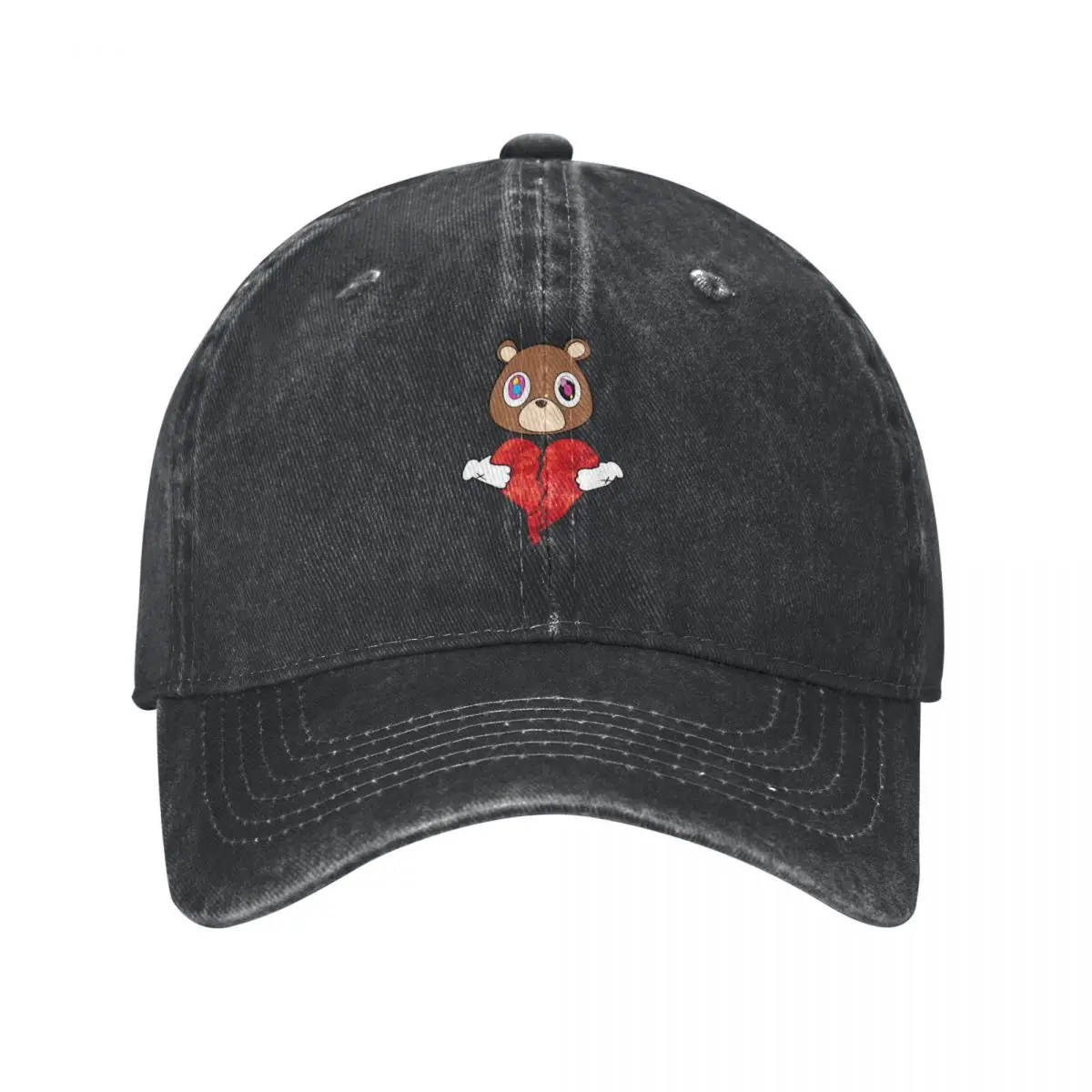 Kanye West 808's Graduation Bear Baseball Cap birthday Luxury Cap Hip Hop Men Hats Women's