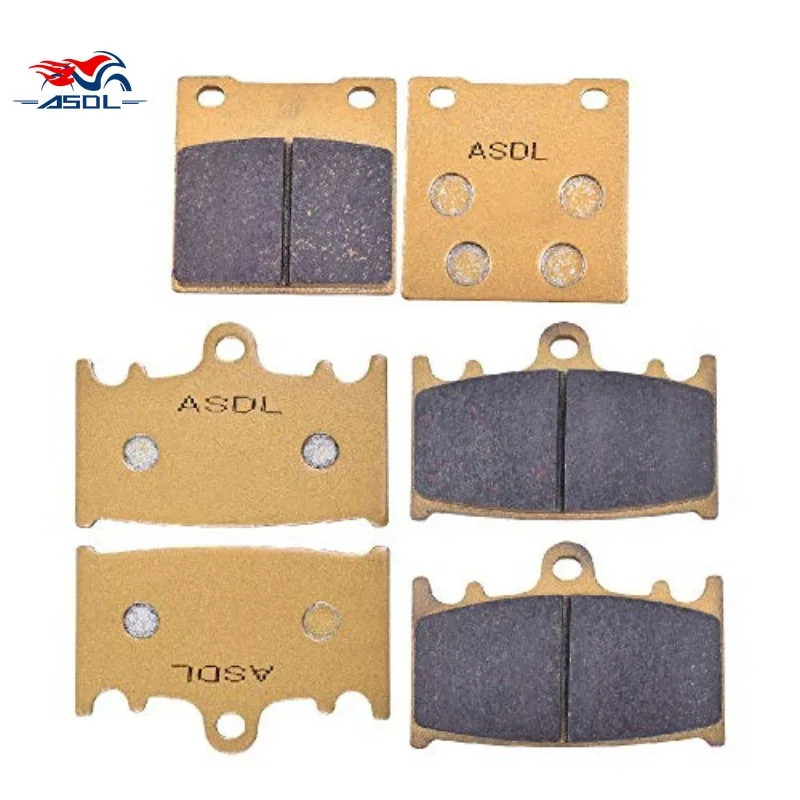 

250CC Motorcycle Front Rear Brake Pads Disc Tablets for Suzuki GSX-R GSXR 250 RK GJ73A 1989 GSXR250 GSXR250R GSX-R250 GSX-R250R