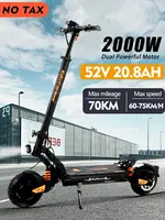 Kukirin G2 Master 2025 New 2000W Dual Motor Electric Scooter 52V 20.8Ah Hydraulic Shock Absorption Speed 70km/h Adult Escooter