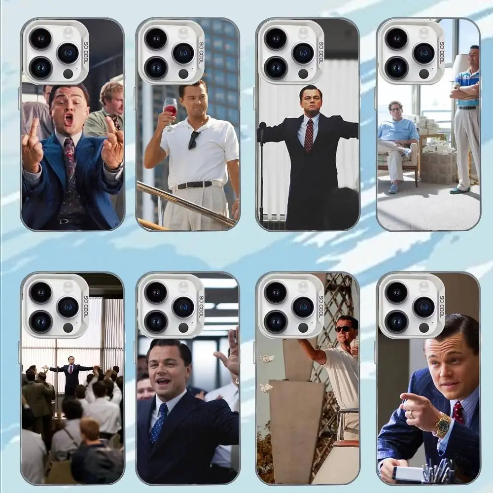 

T-The W-Wolf of Wall Street Phone Case For iPhone 17,16,15,14,13,12,11,Mini,Pro,E,MAX White Candy Matte Shockproof Cover