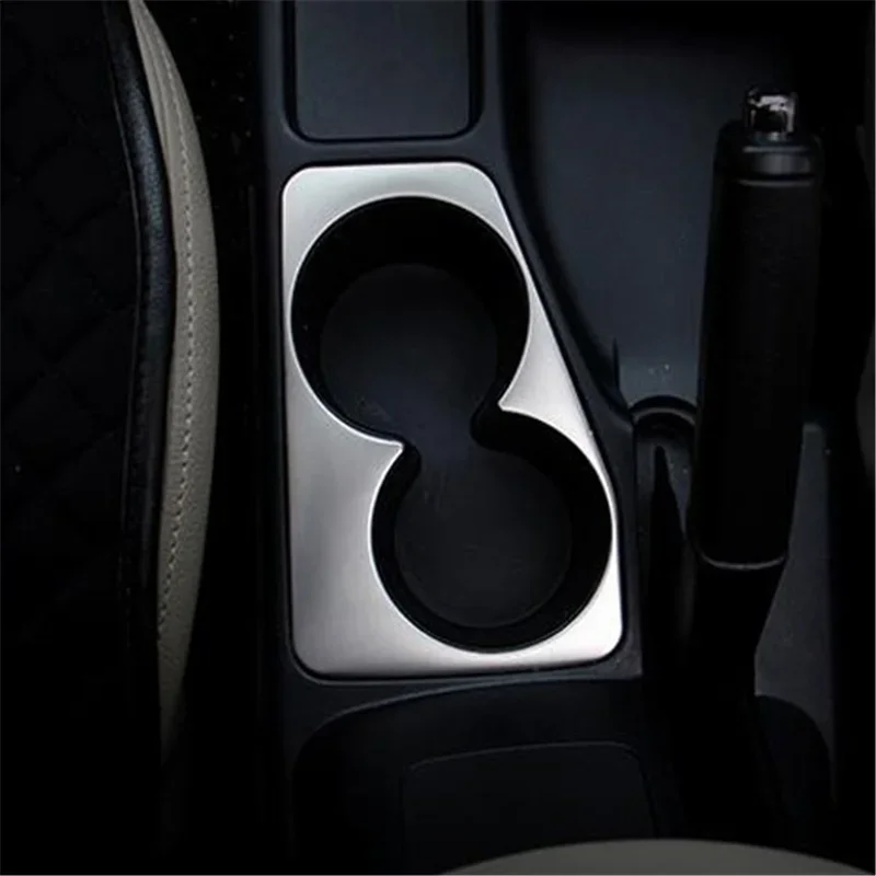 WELKINRY For Mitsubishi Pajero Shogun Montero Sport 2nd Gen 2008-2019 Challenger Stick Gear Shift Table Water Bottle Holder Trim
