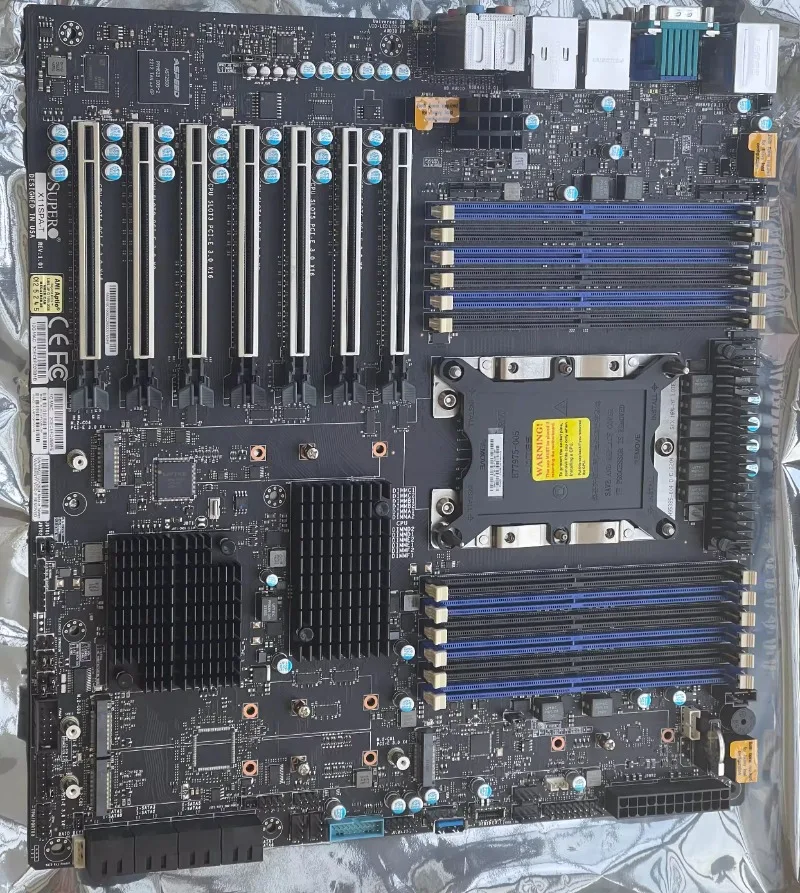 Основная плата Supermicro X11SPA-TF 7PCI E M.2 * 4 C 6,21 миллиона Megabyte, сетевая интерфейсная карта IPMI U.2 vroc Основная плата Supermicro X11SPA-TF 7PCI E M.2 * 4 C 6,21 миллиона Megabyte, сетевая интерфейсная карта IPMI U.2 vroc