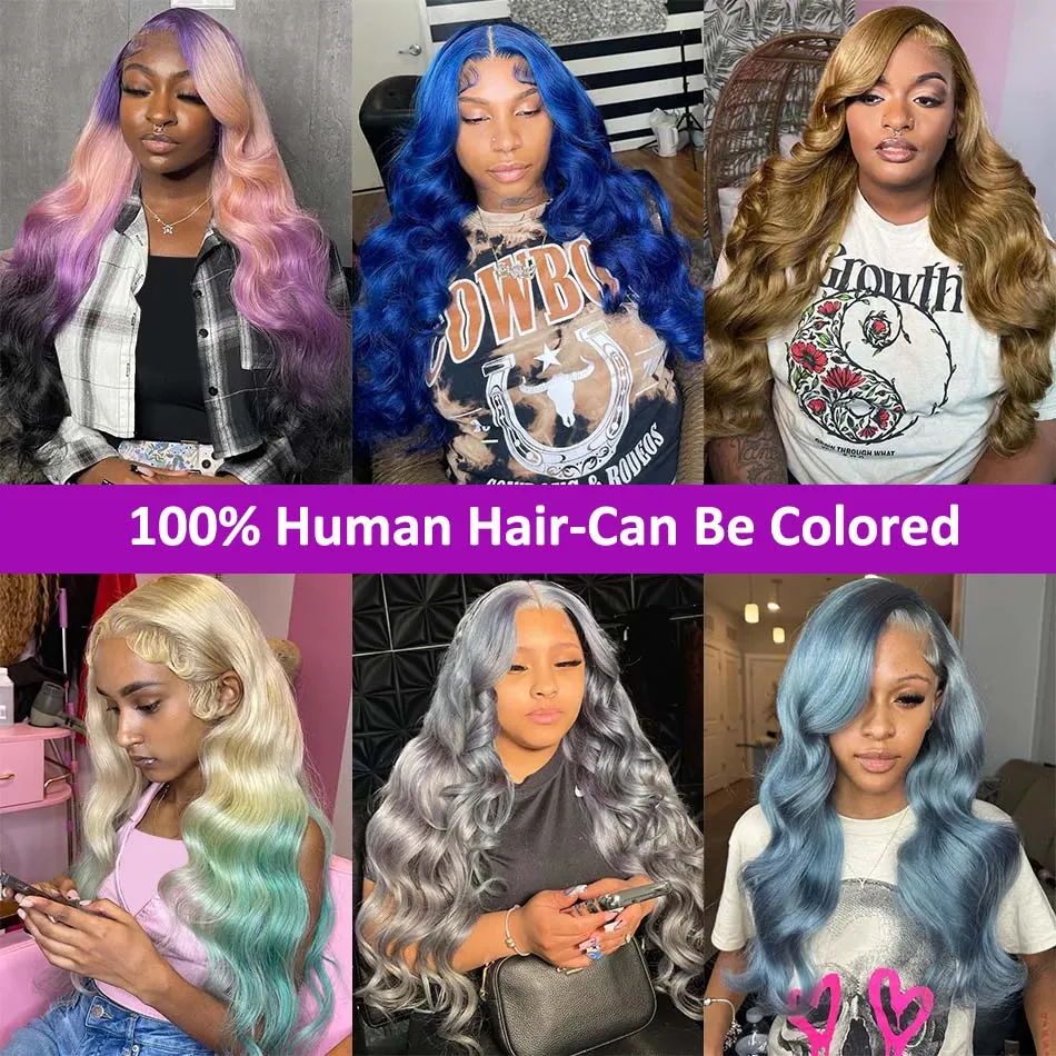 30Inch 613 Blonde Lace Frontal Wigs Transparent 13x4 Body Wave Lace Front Wig Human Hair For Women PrePlucked Remy Brazilian Wig