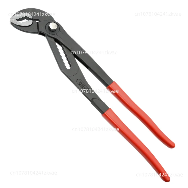 Water Pump Pliers 16-Inch Button Type Oversized Nipper for Pipe Plumbing Combination Opening Universal Nipper for  Large Wrench