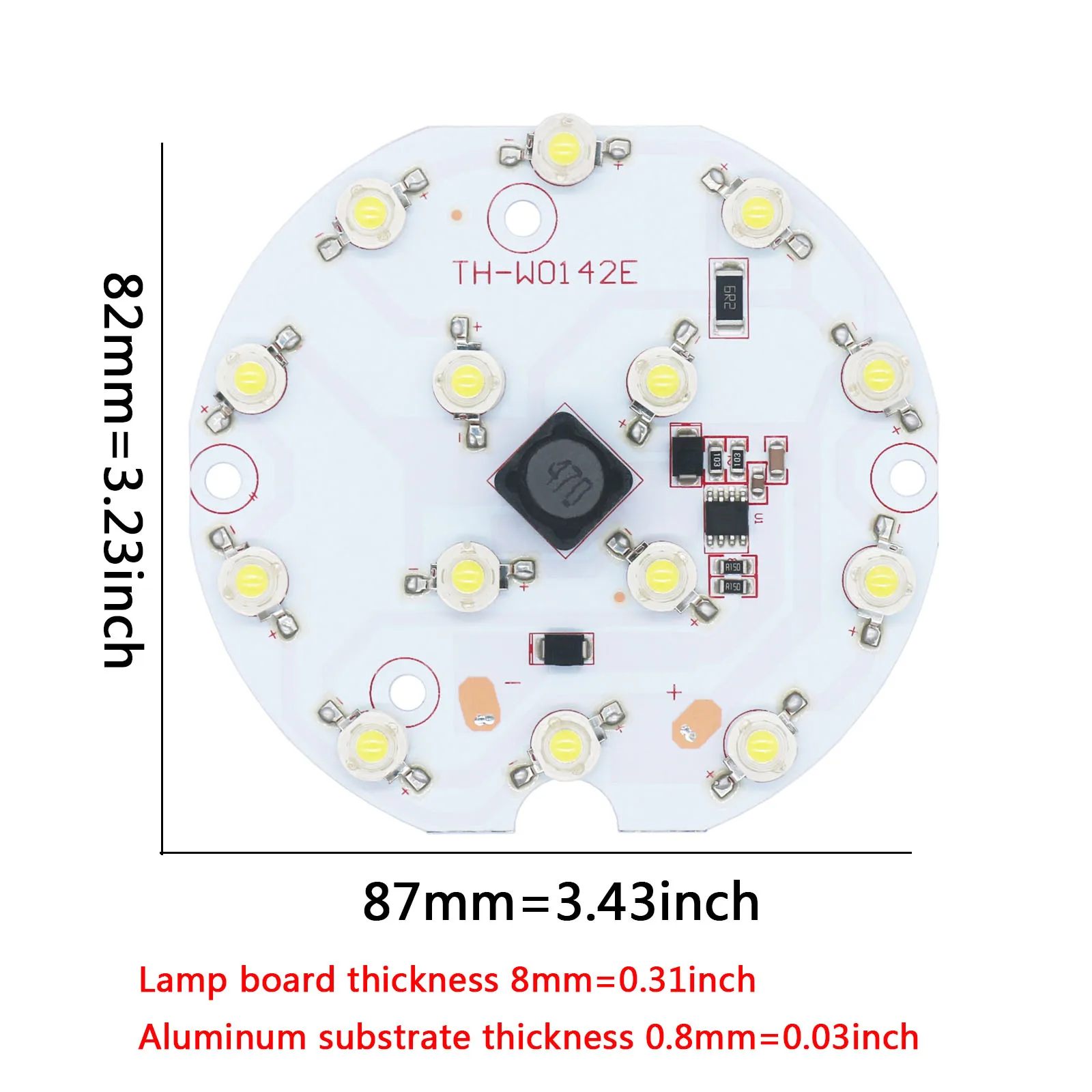 1 pz 20-30W ad alta potenza DC12-48V LED COB Light Board Chip diodi bianchi lampada perline accessori per fari moto lampadina fai da te