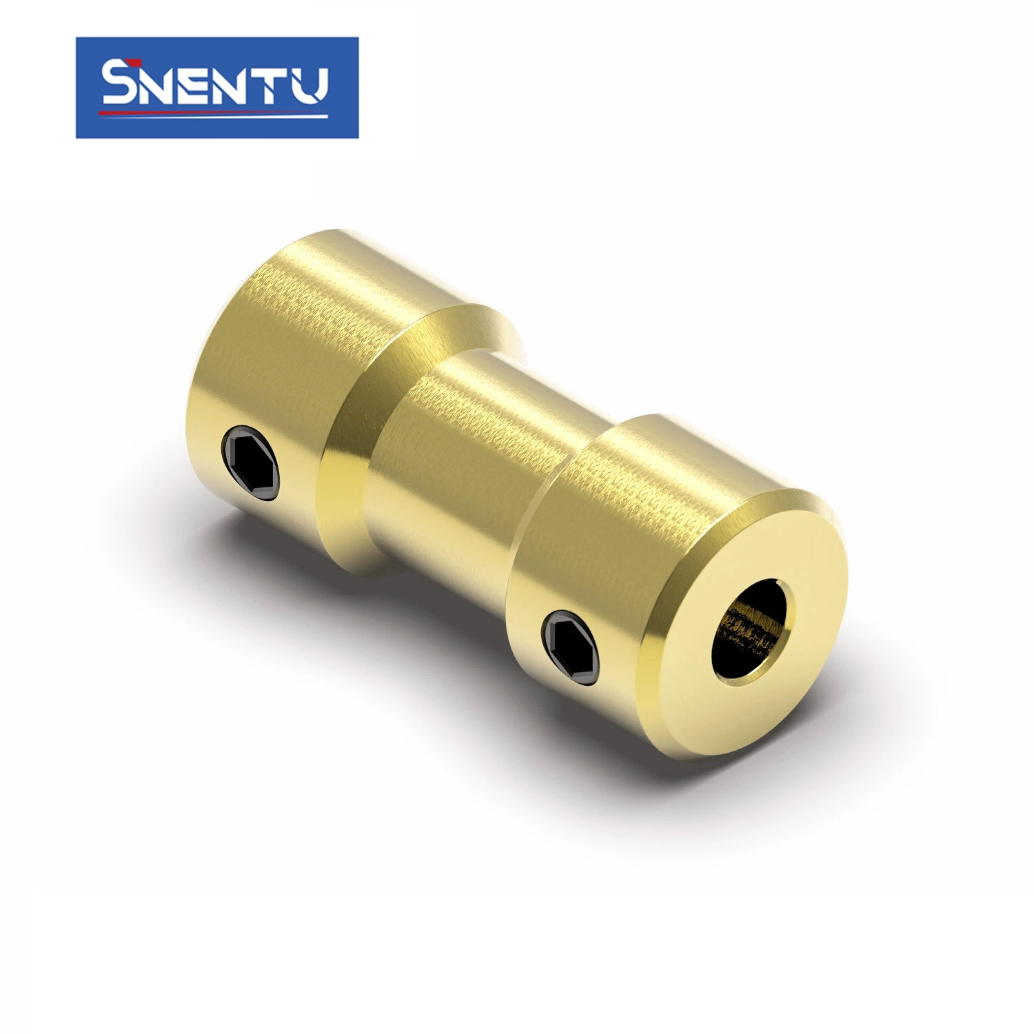 5PCS 2mm/2.3mm/3mm/3.17mm/4mm/5mm/6mm Brass Flexible Motor Shaft Coupling Coupler Motor Transmission Connector