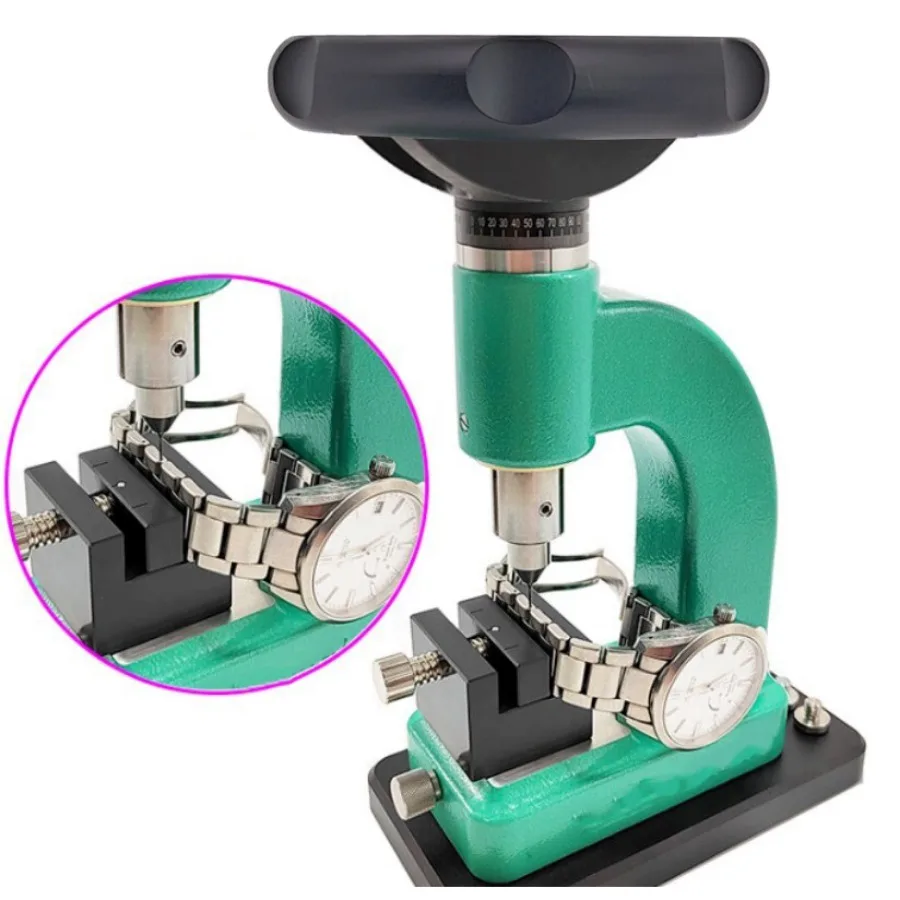 Watch Repair Tool Kit 6175A Cover Lever Bottom Dismantle Watch Ring Press Glass Band Multifunctional All-in-One Machine