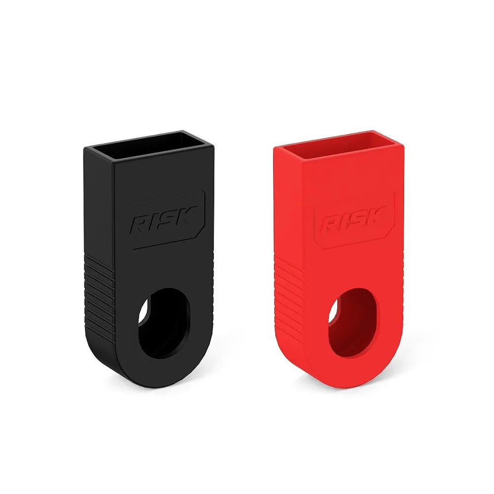 Protector de bielas RISK, cubierta protectora de silicona para el eje del pedal de bicicletas de montaña y de carretera, compatible con 105, UT, DA.