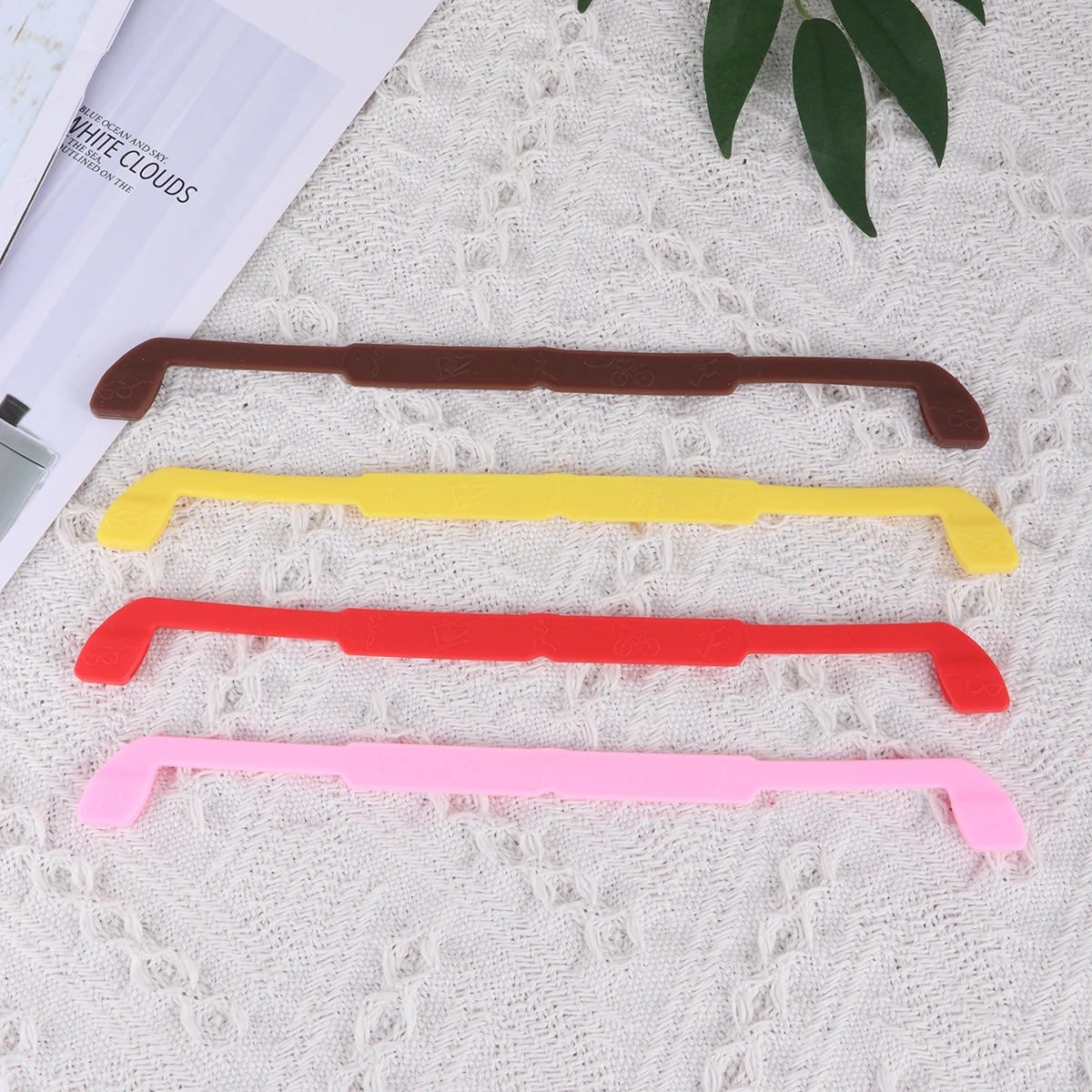 

12 PCS Glasses Rope Anti-slip Cover Sports Grips Eyeglasses Strap Chain Retainer Sunglass Holder