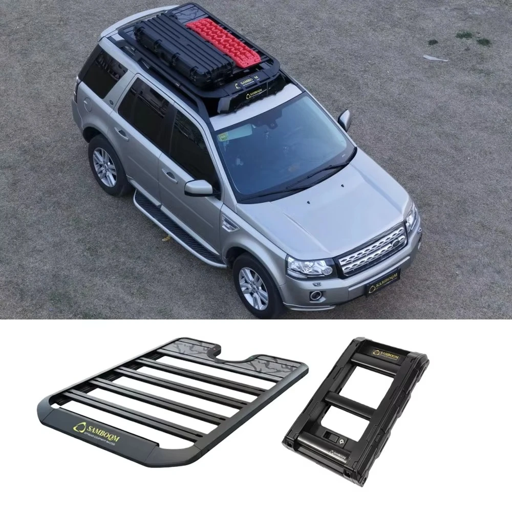 

High Quality Aluminum Alloy Material Roof Rack for 2007-2015 Freelander 2 Accessories Ladder Cross-country