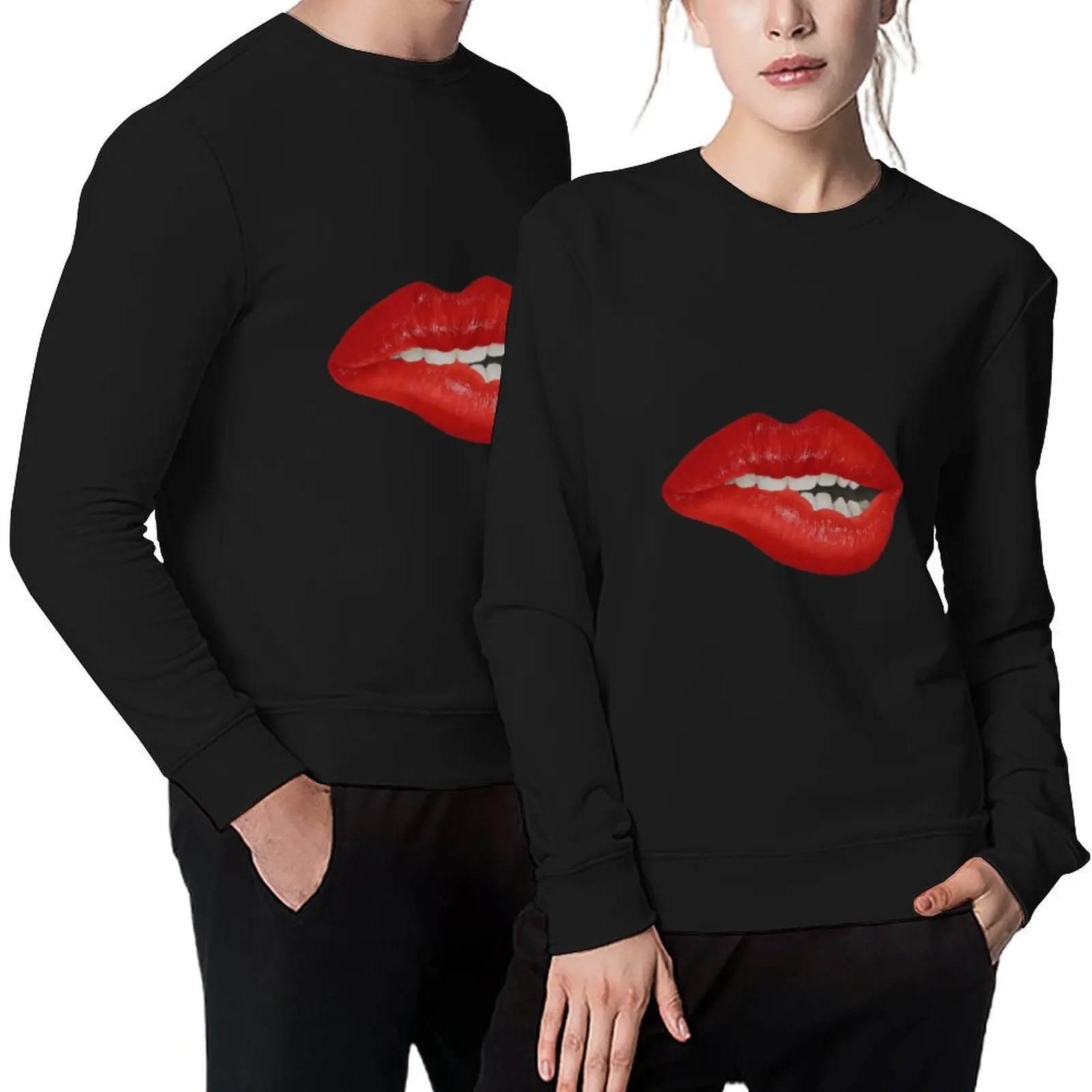 

Sexy Lips Pullover korean style clothes korean autumn clothes clothes for men men wear oversize sweatshirt
