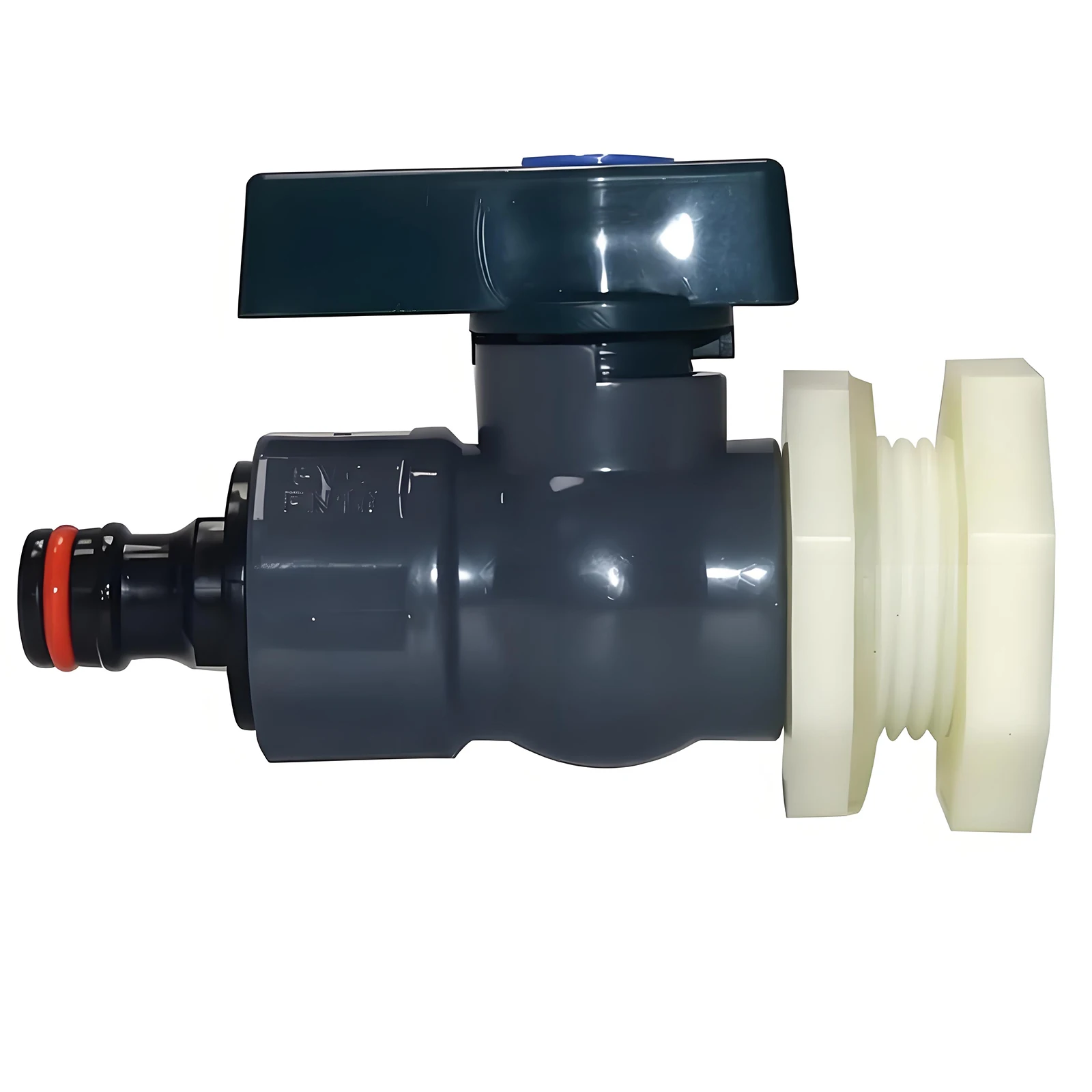 Outdoor Water Spigot Rain Barrel Kit PVC Rainwater Accessories Connector For Outdoor Standard 3/4-Inch Diameter Faucets