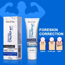 Male Foreskin Correction Gel Multifunction Foreskin Resistance Complex Penis Ring Prevent Phimosis Correction Sex Toys for Man