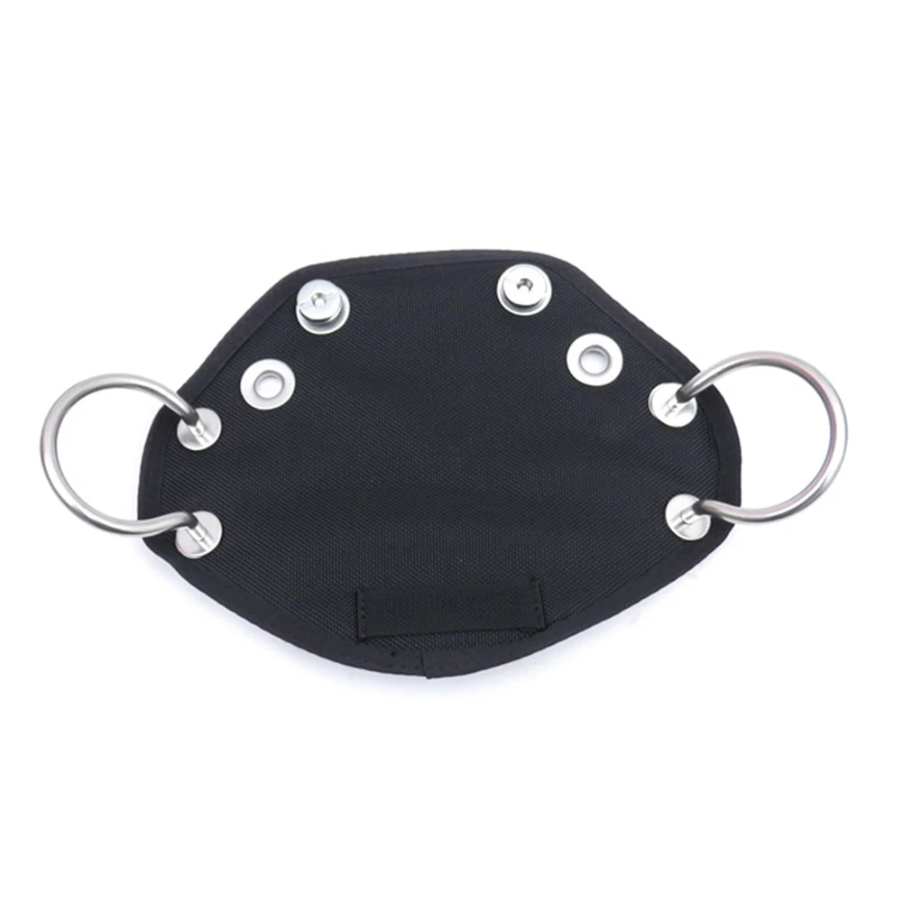 

Black Scuba Diving Butt Plate Sidemount BCD Board This Base Plate Can Accommodate Crotch Straps Of Any Water Tank