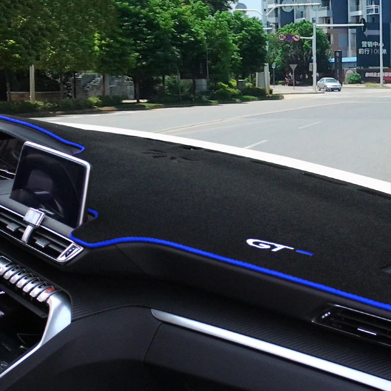 

Автомобильные аксессуары для Peugeot 3008 5008 GT Hybrid 2016-2021 2022 2023, автомобильная панель для приборной панели, солнцезащитный козырек, нескользящий коврик, автомобильная отделка, детали