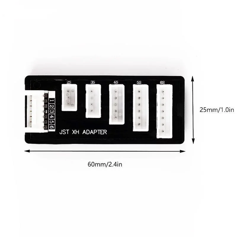 1Pc XH2.54 2-6S Balance Charging Extension Board JST-XH Adapter Q6 Q8 D6 PRO Patch Panel cable LiPo Battery Charger