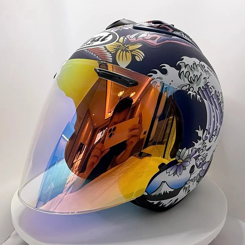 VZ-RAM Blue Dragon Open face Helmet Motorcycle Off-Road SZ-R VAS Helmet Downhill Racing Mountain Cross Casco Capacete