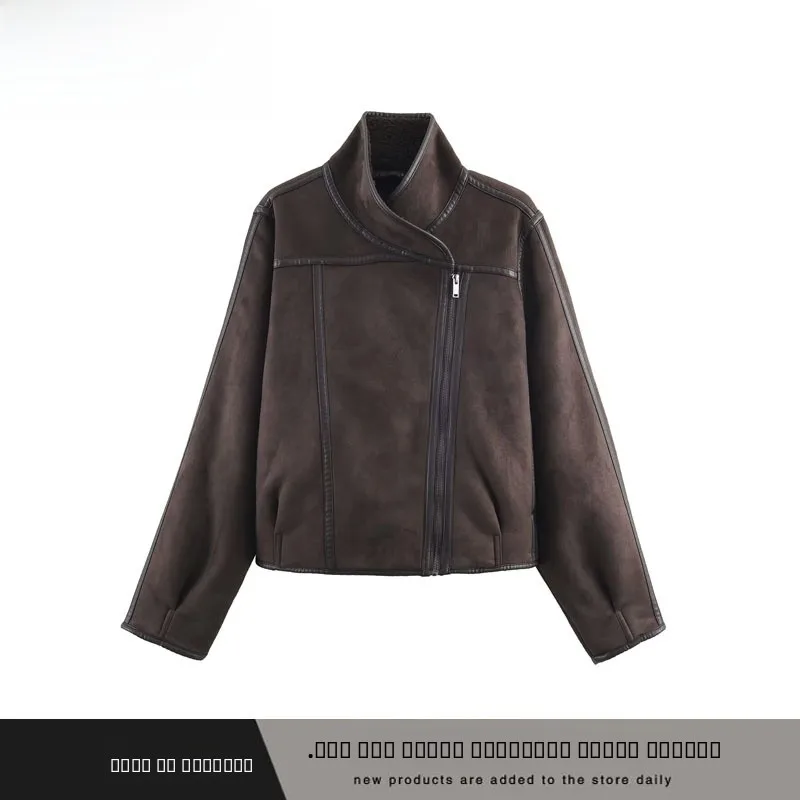 

Faionable Long Sve Двусторонняя верхняя одежда Jaet для женщин ZR Sle Уличная одежда Осень Зима Новое поступление Теплый полиэстер ...